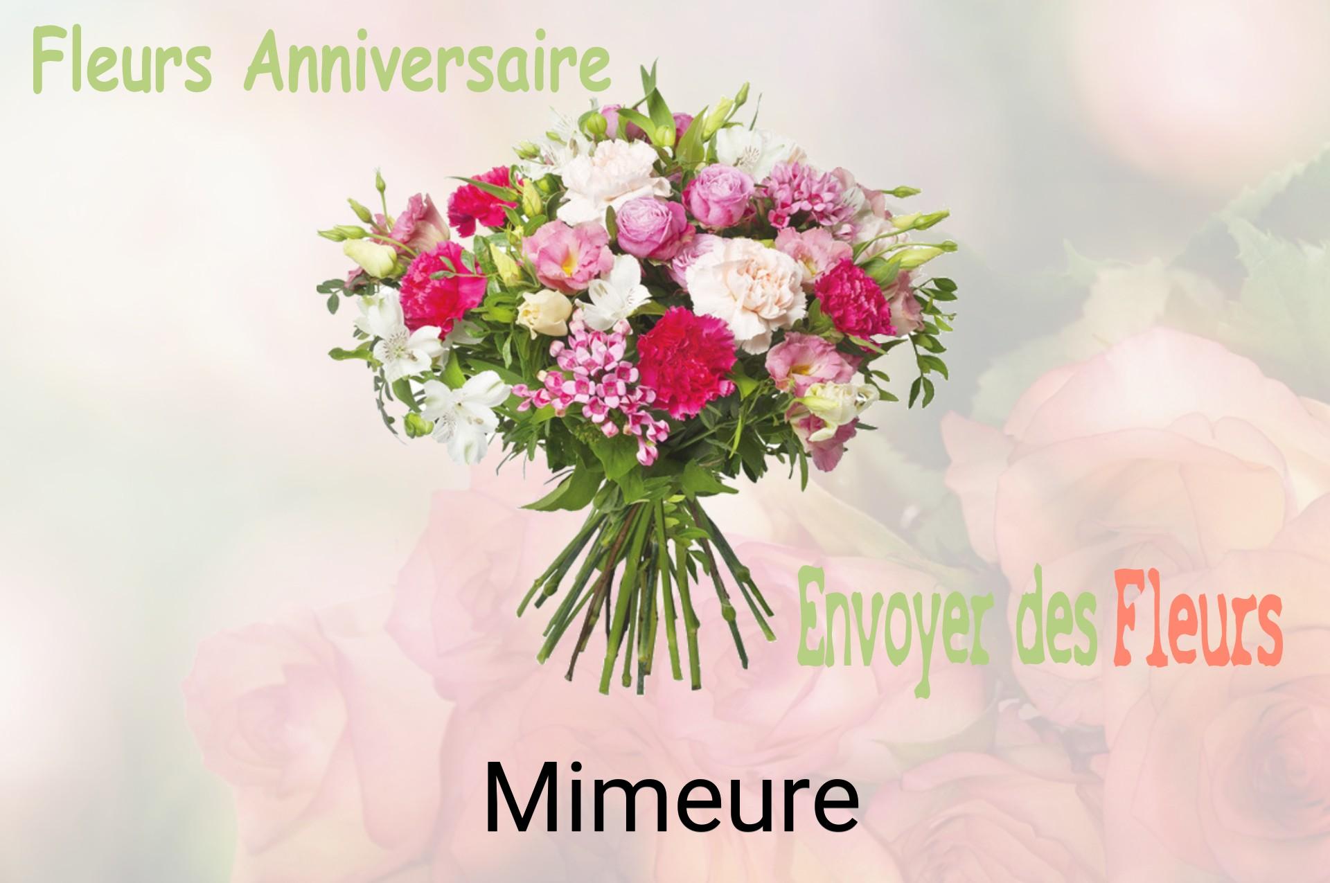 Bouquet de fleurs d’anniversaire livré à Mimeure